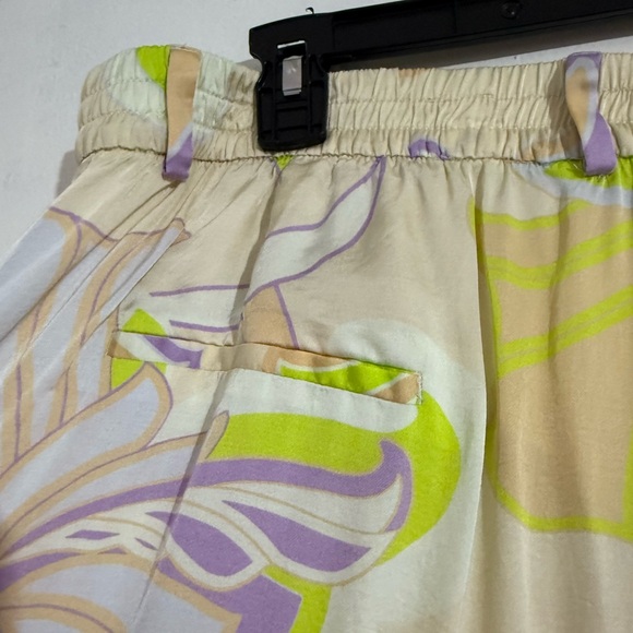 ZARA PRINTED PALAZZO TROUSERS HIGH WAIST XXL - Picture 10 of 11